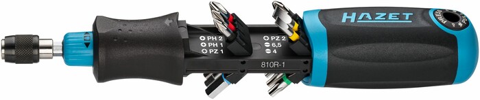 Hazet 810R-3 Držiak na bity s bitovou račňou