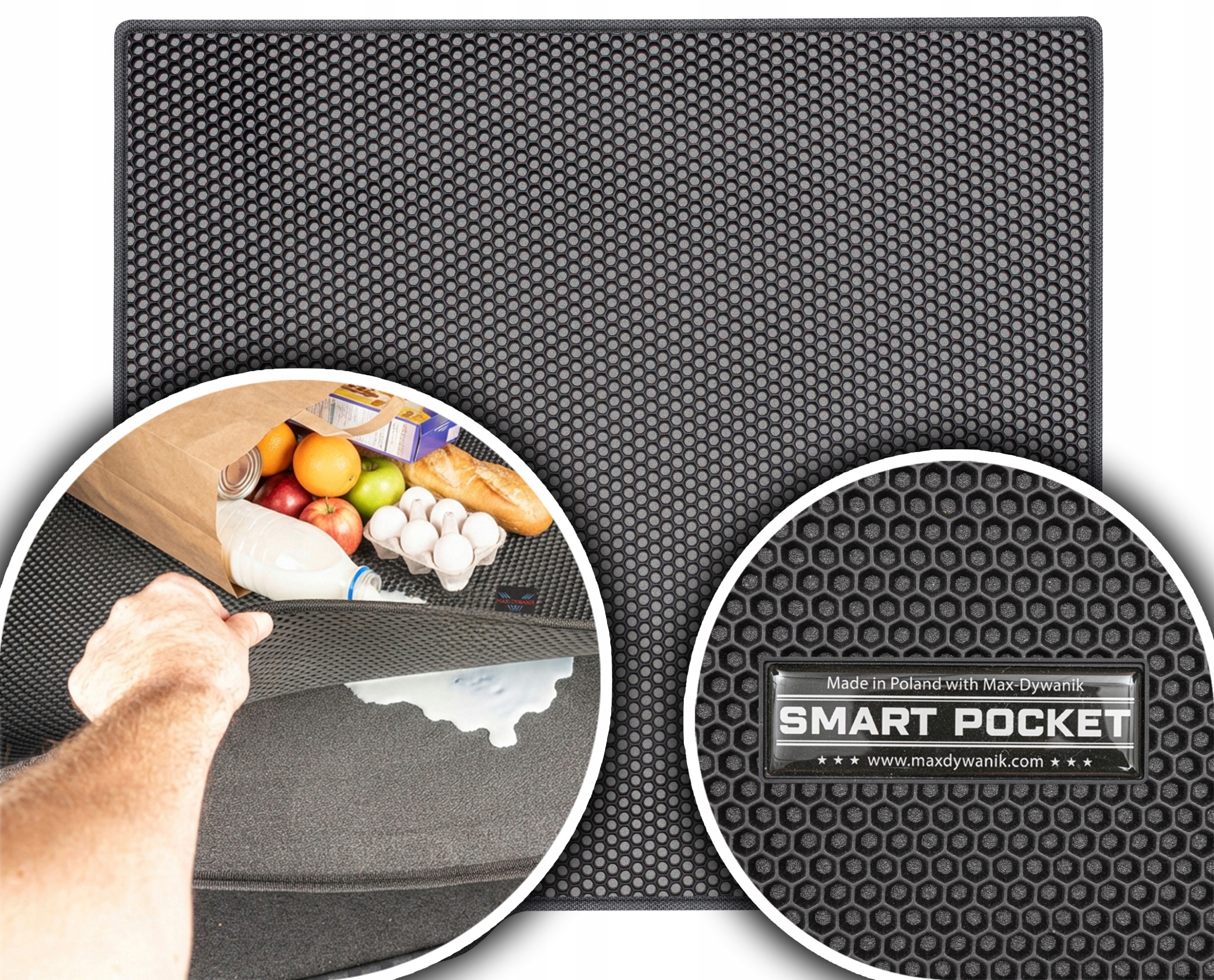 Dacia Dokker Kombivan 2012-2021 Vložka do zavazadlového prostoru Eva Smart Pocket