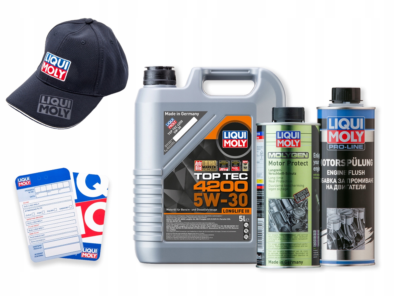 PLUKANKA ENGINE FLUSH OLEJ 5W 30 LIQUI MOLY GRATIS