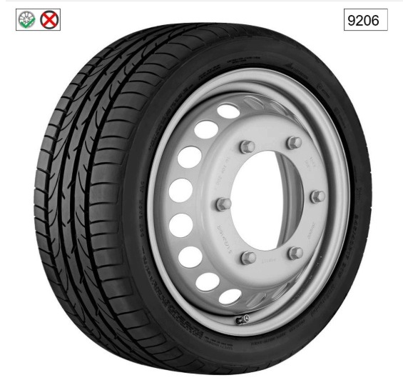 Disková kolesa Mercedes Sprinter W906, Vw Crafter I 5,5J x 16 A00240101029040