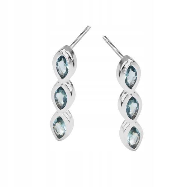 Kolczyki Ślubne z z Cyrkoniami