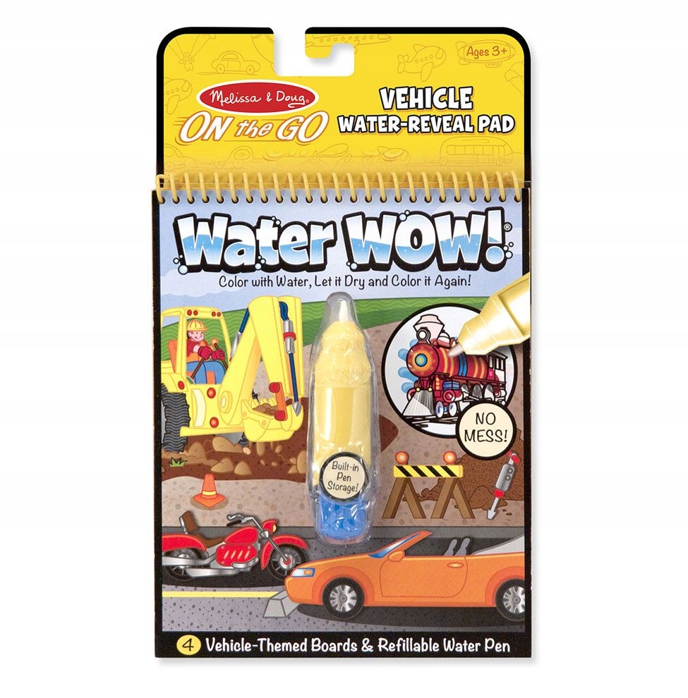 Maľovanka Vodná Omaľovánka Waterwow Vozidlá Autá