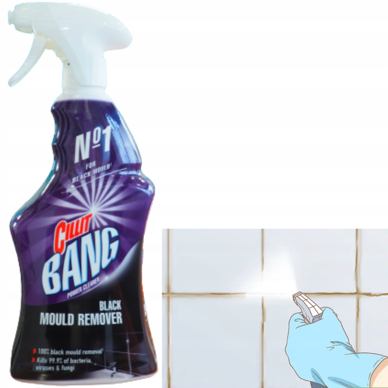 

Cilit Bang Spray 750ml Pleśń I Czarne Osady