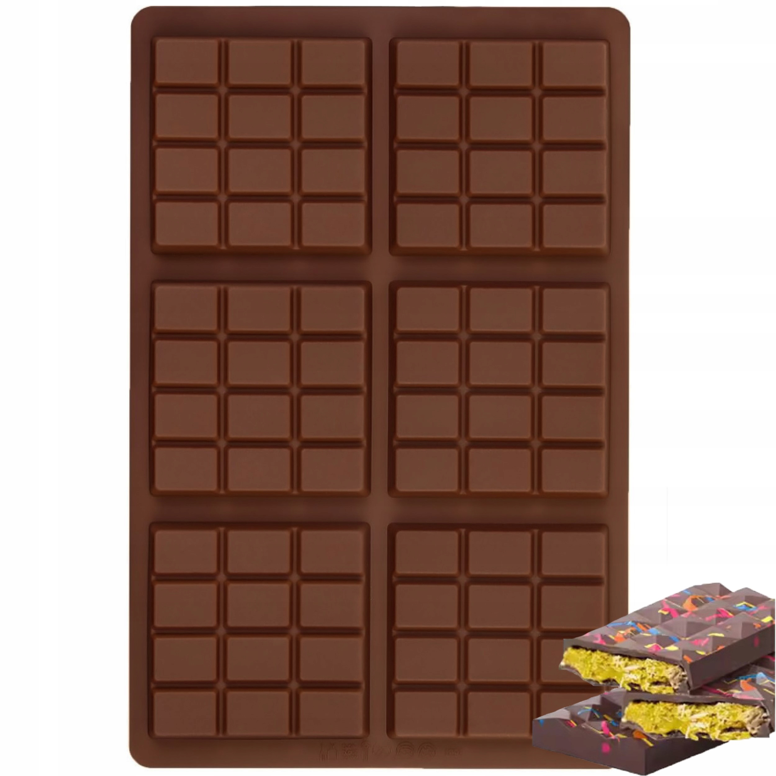 Levně Silikonová Forma Na Čokoládu 6v1 Mini Tabulky