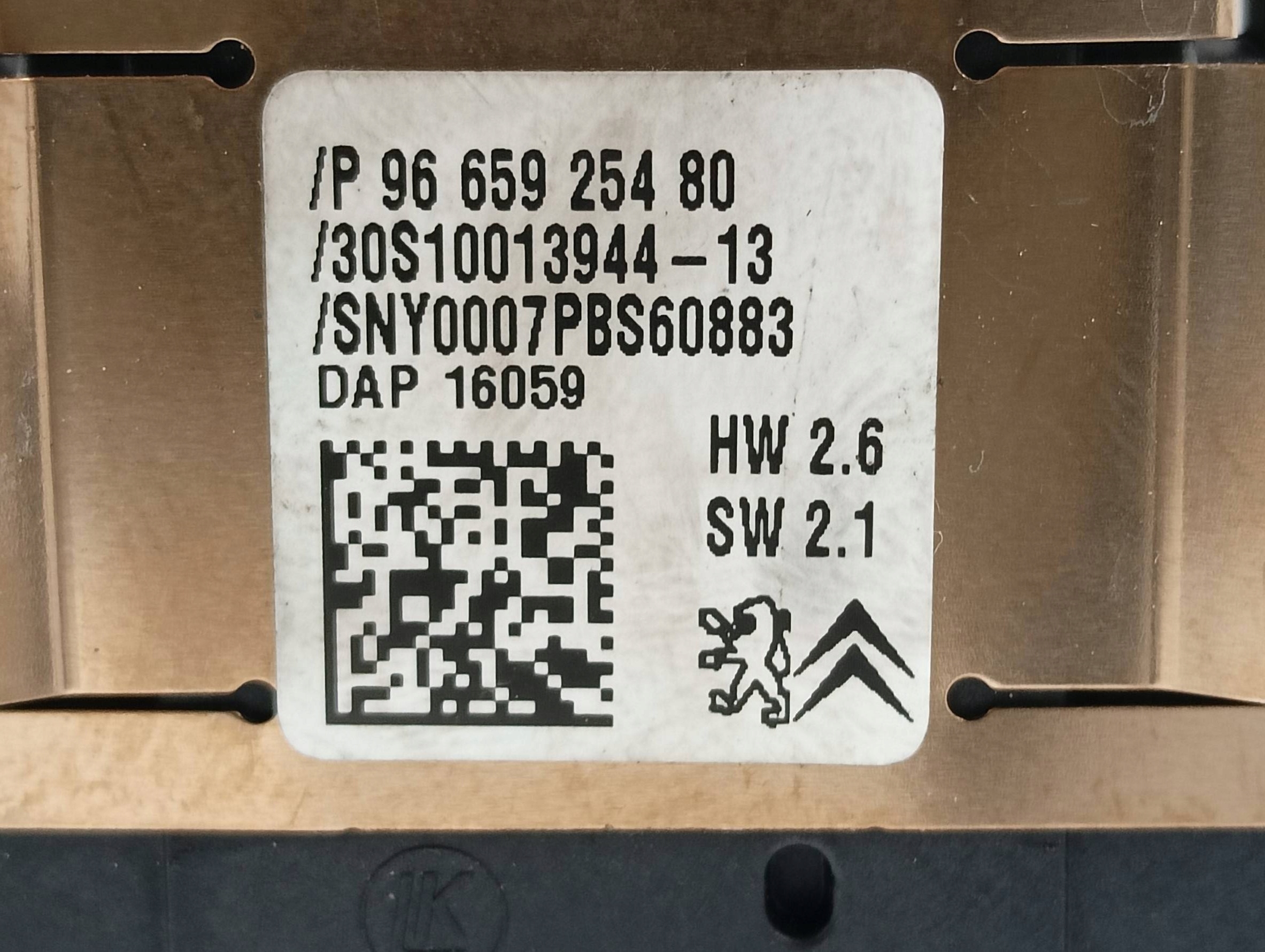 sensor SENSOR rain 9665925480 Peugeot 2008 and (2013-2019)