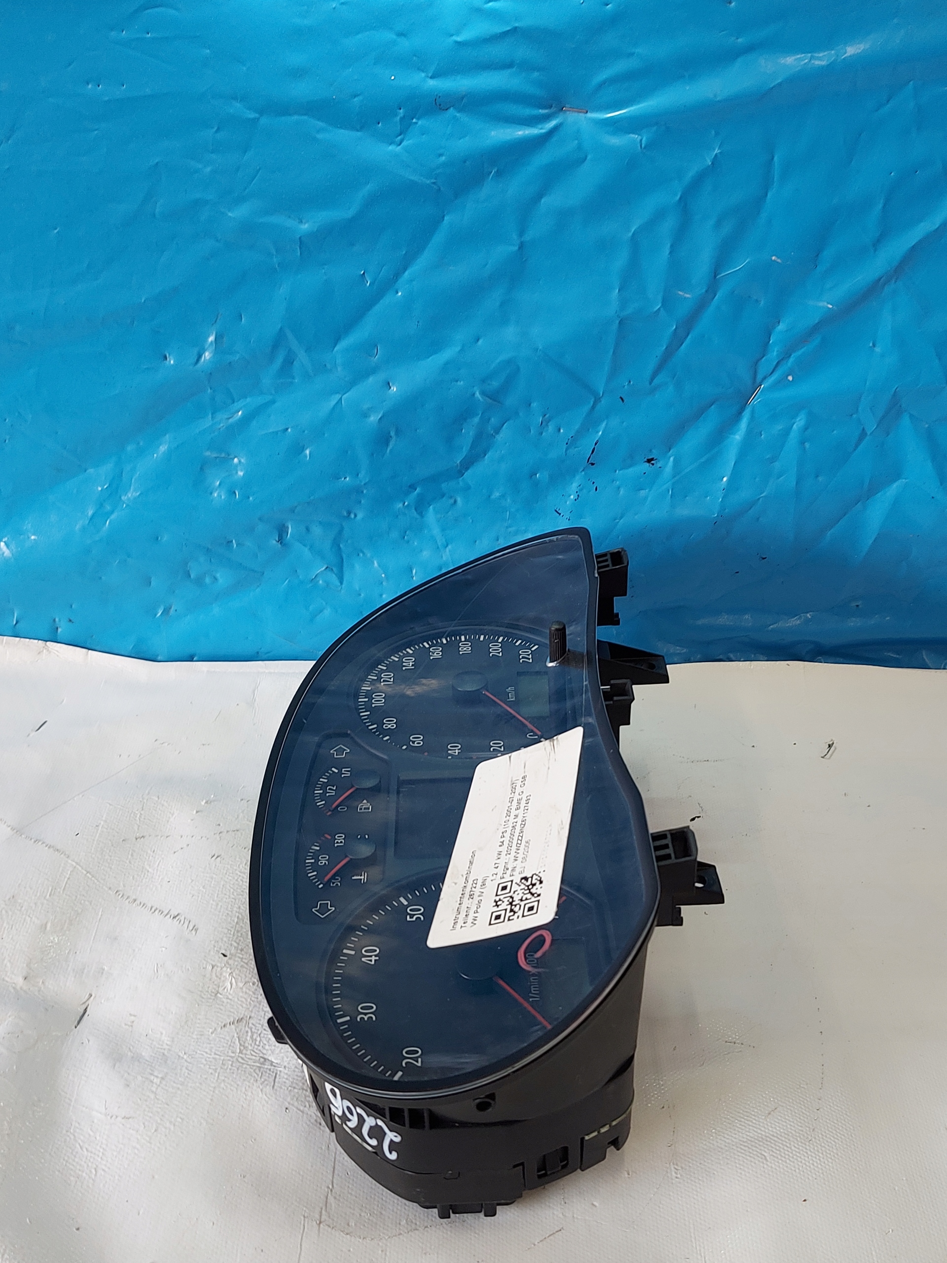 dials clock VW POLO 9N 1.2 B 6Q0920803E