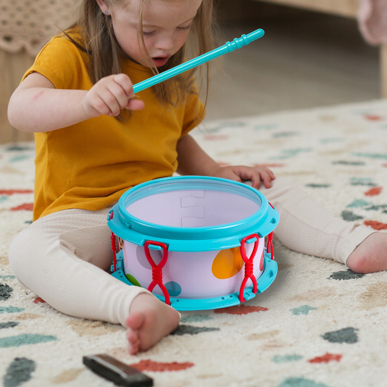 HUDEBNÍ SOUPRAVA NÁSTROJE BUBEN TAMbourine Materiál: plast