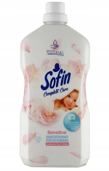 

Sofin Płyn do płukania tkanin Sensitive, 1,8 l