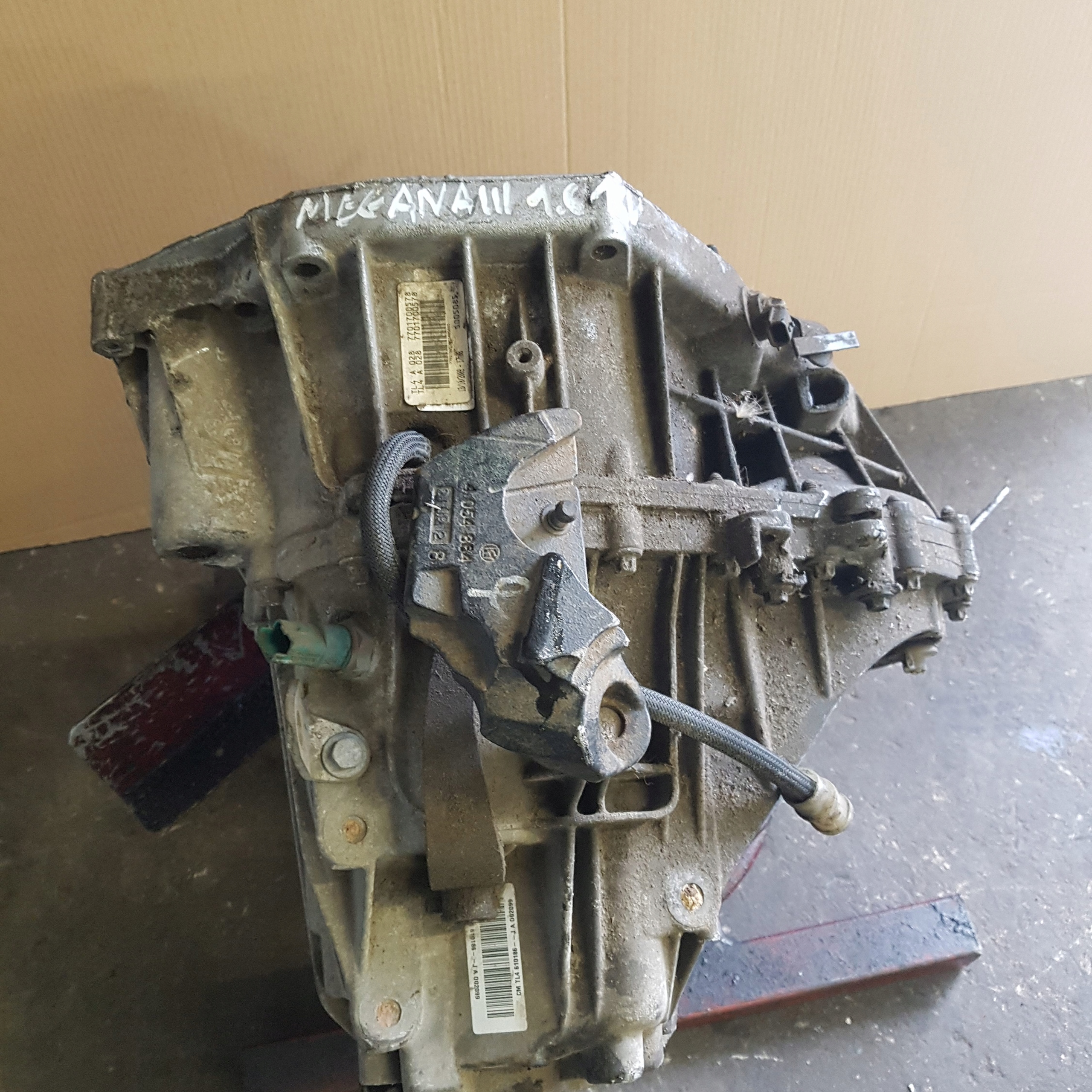 CAMBIO manuale RENAULT MEGANE 3 TL4A028