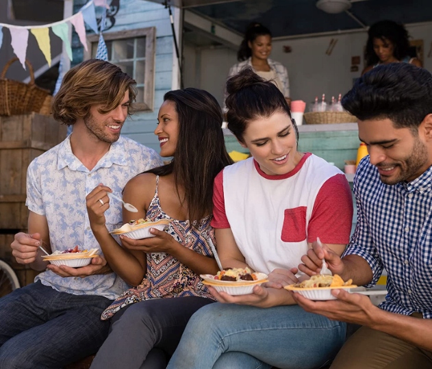 Pucharki plastikowe do Deserów mini 24x150ml Materiał plastik