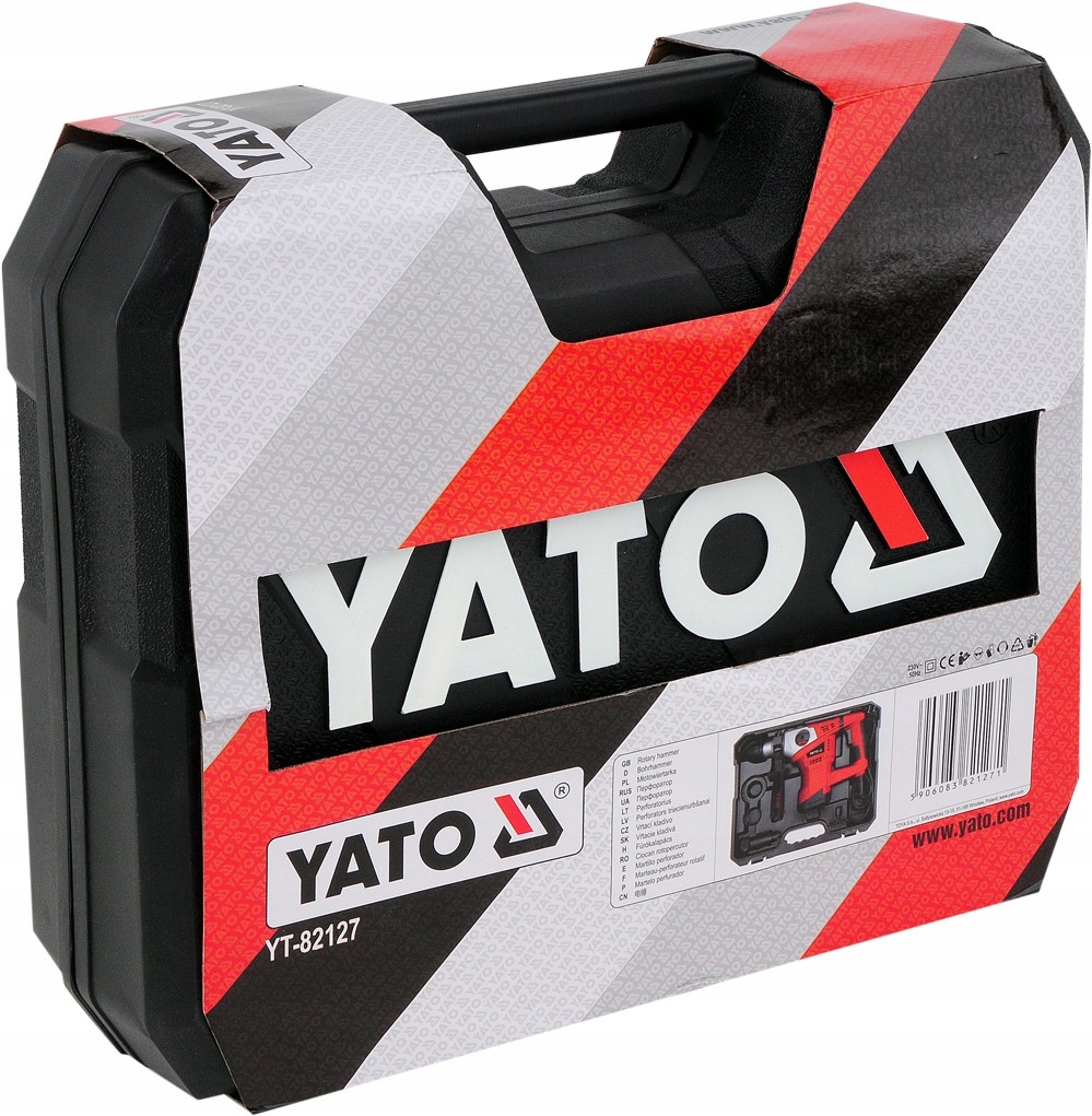 YATO MŁOTOWIERTARKA SDS+ 1500W YT-82127 Kod producenta YT-82127