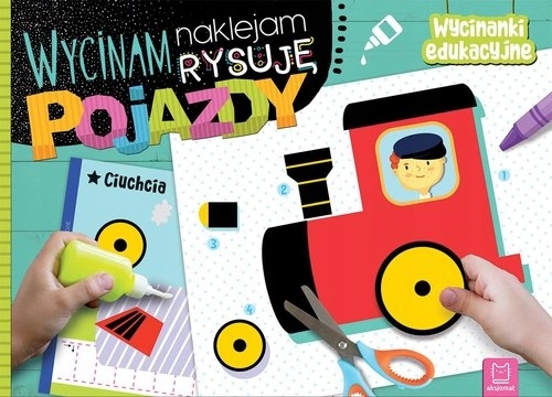

Wycinam, naklejam, rysuję. Pojazdy. Wycinanki eduk
