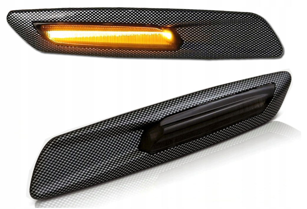V-170127 - BMW E92 E93 светодиодные указатели поворота CARBON F10-STYLE