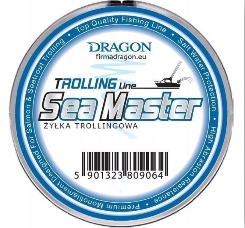 Porządna Żyłka Trollingowa Dragon Sea Master Trolling 2000m 0.40 fluo