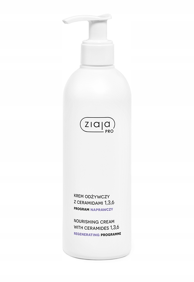 Ziaja Pro Krem odżywczy do twarzy Ceramidy 1,3,6II regenerujący 270 ml