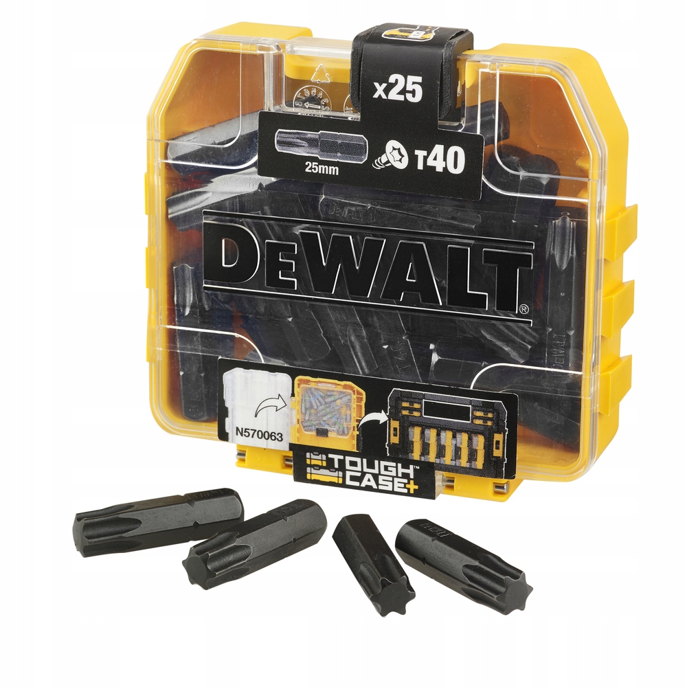 

Dewalt Zestaw Bitów DT70559T 25szt T40 TX40 Torx