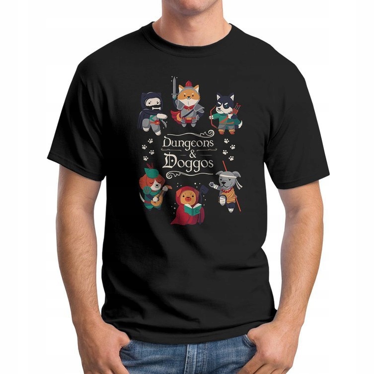 

Koszulka T-Shirt Dungeons N Doggos S