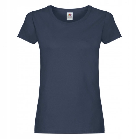 

Tshirt damski koszulka Fruit Loom CiemnygranatXXL