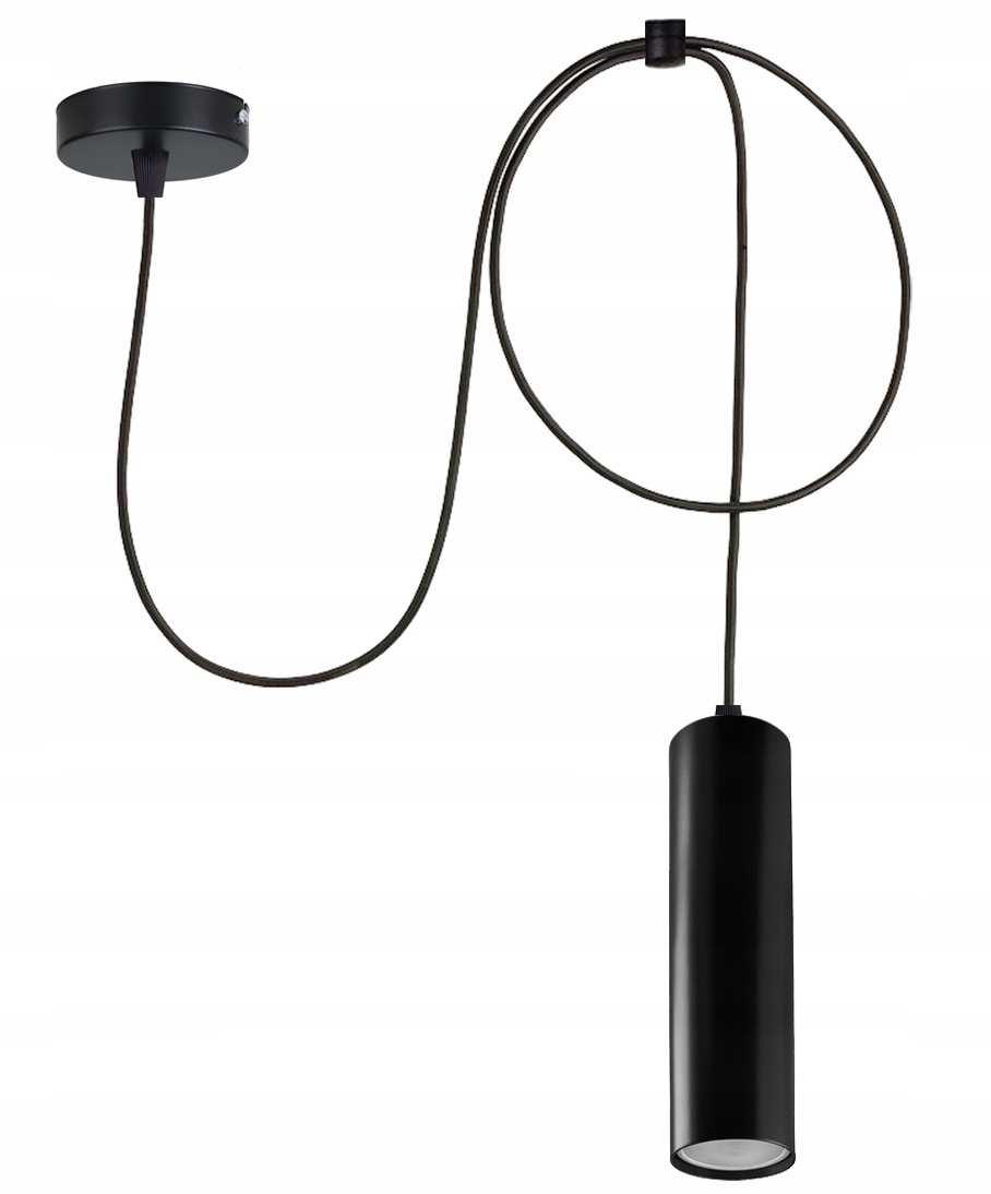 

Lampa Wisząca Zwis żyrandol pająk Tuba 15cm GU10