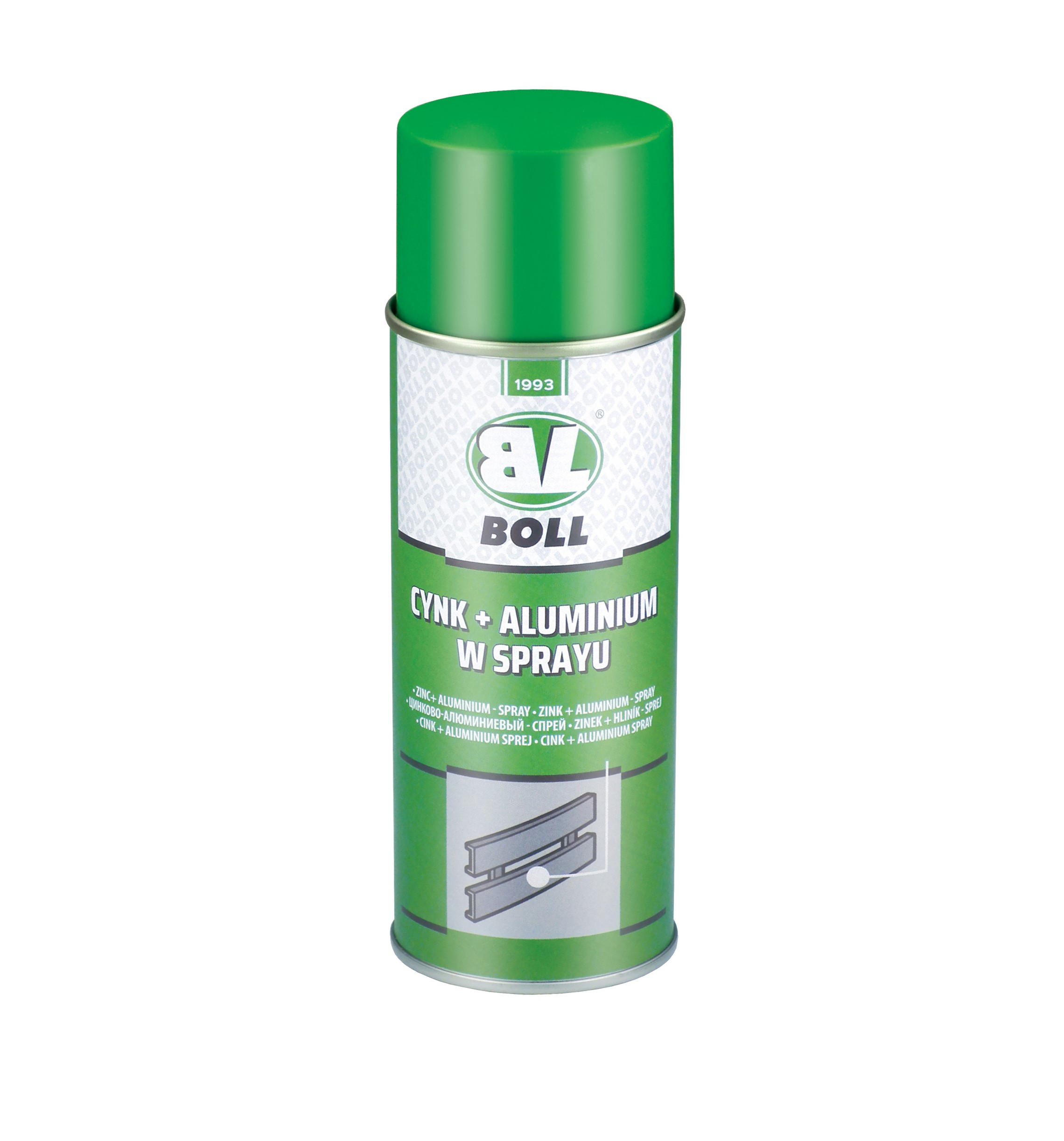 Boll Cynk Aluminium Spray Do Zabezpieczeń Antykorozyjnych 400ML