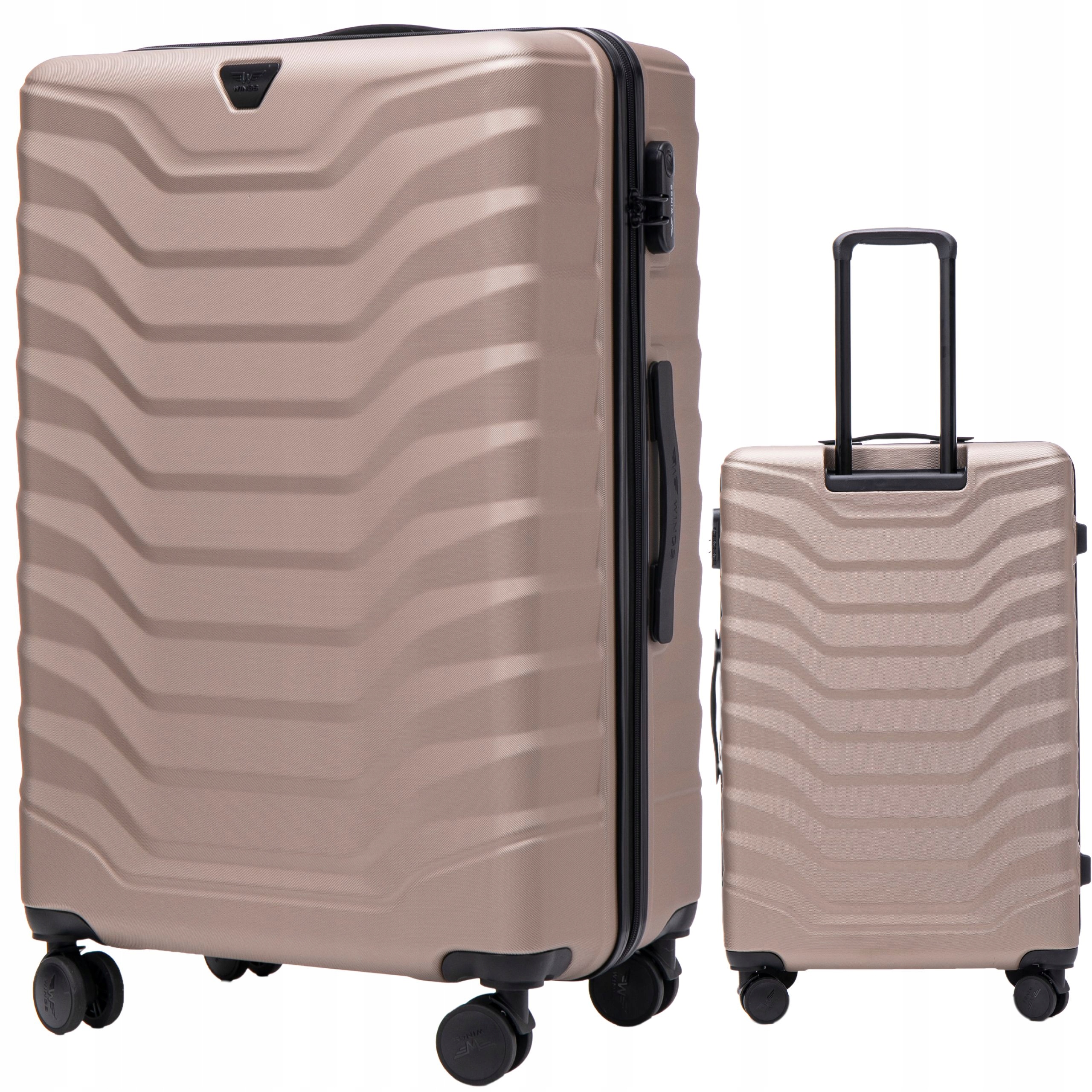 Kufr Velký XXL prostorný Wings Zavazadlo na cesty registrované do letadla