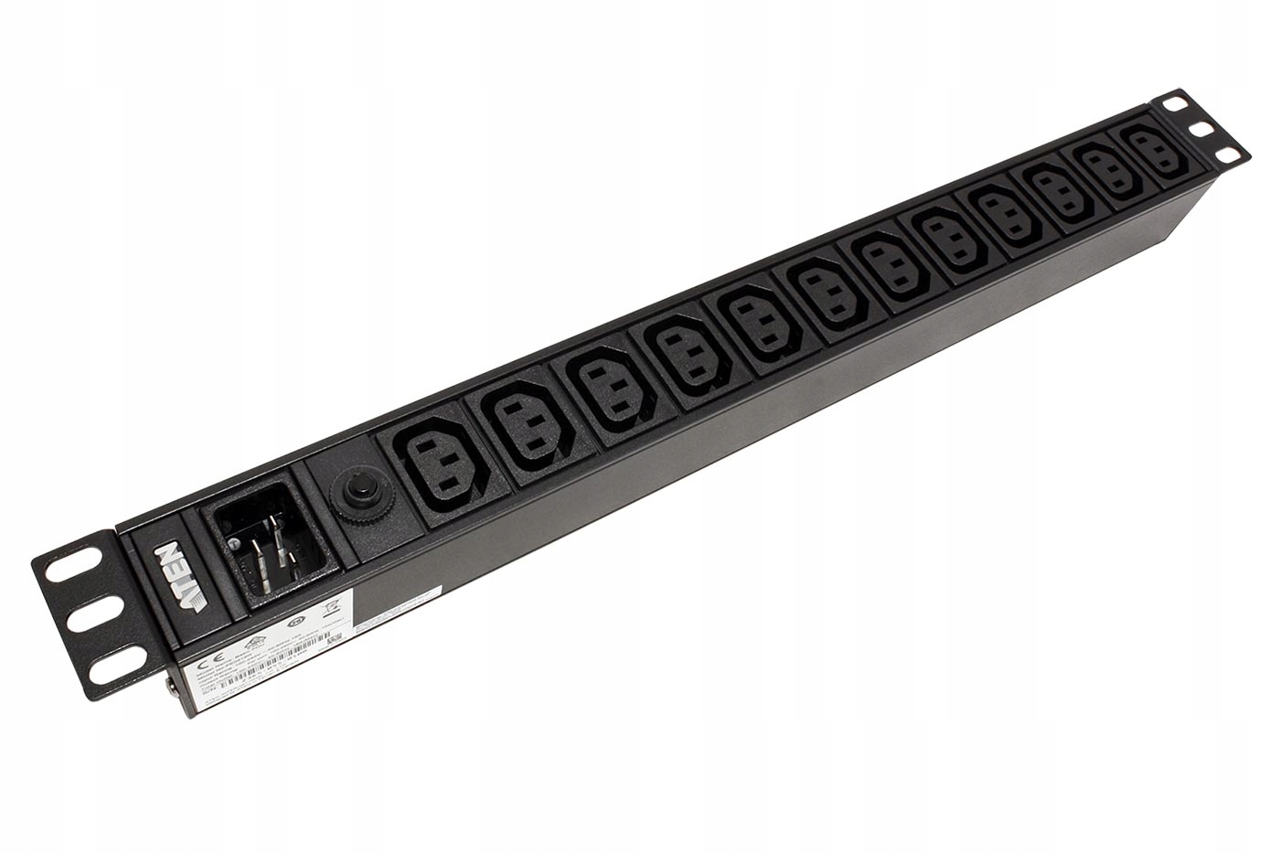 Aten 19" napáj.panel 1U,12x zásuvka IEC230 C13,vstup C20,+kabel 3m(PE0212G)