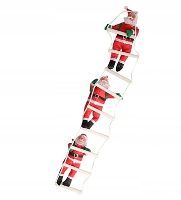 

Mikołaj Na Drabinie Wspinający Się Wchodzący 180CM