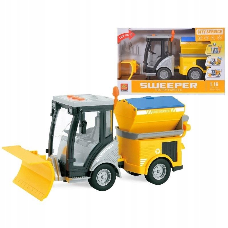 Auto piaskarka z dźwiękiem Praca zbiorowa