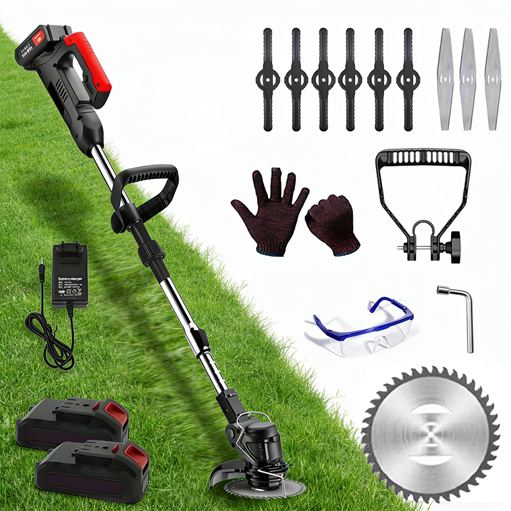 Aku Vyžínač Bezdrátová Zahradní Teleskopická Sekačka 500W 21V