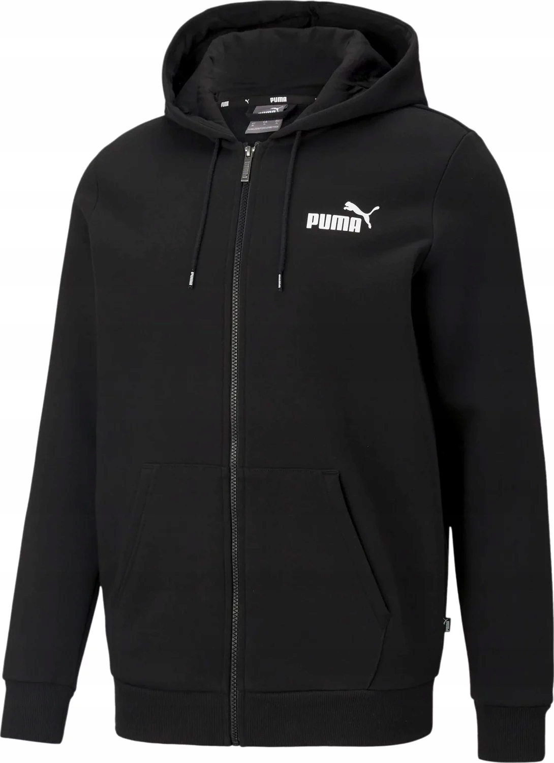 Bluza Męska Z Kapturem Rozpinana Dresowa Sportowa Essentials Puma