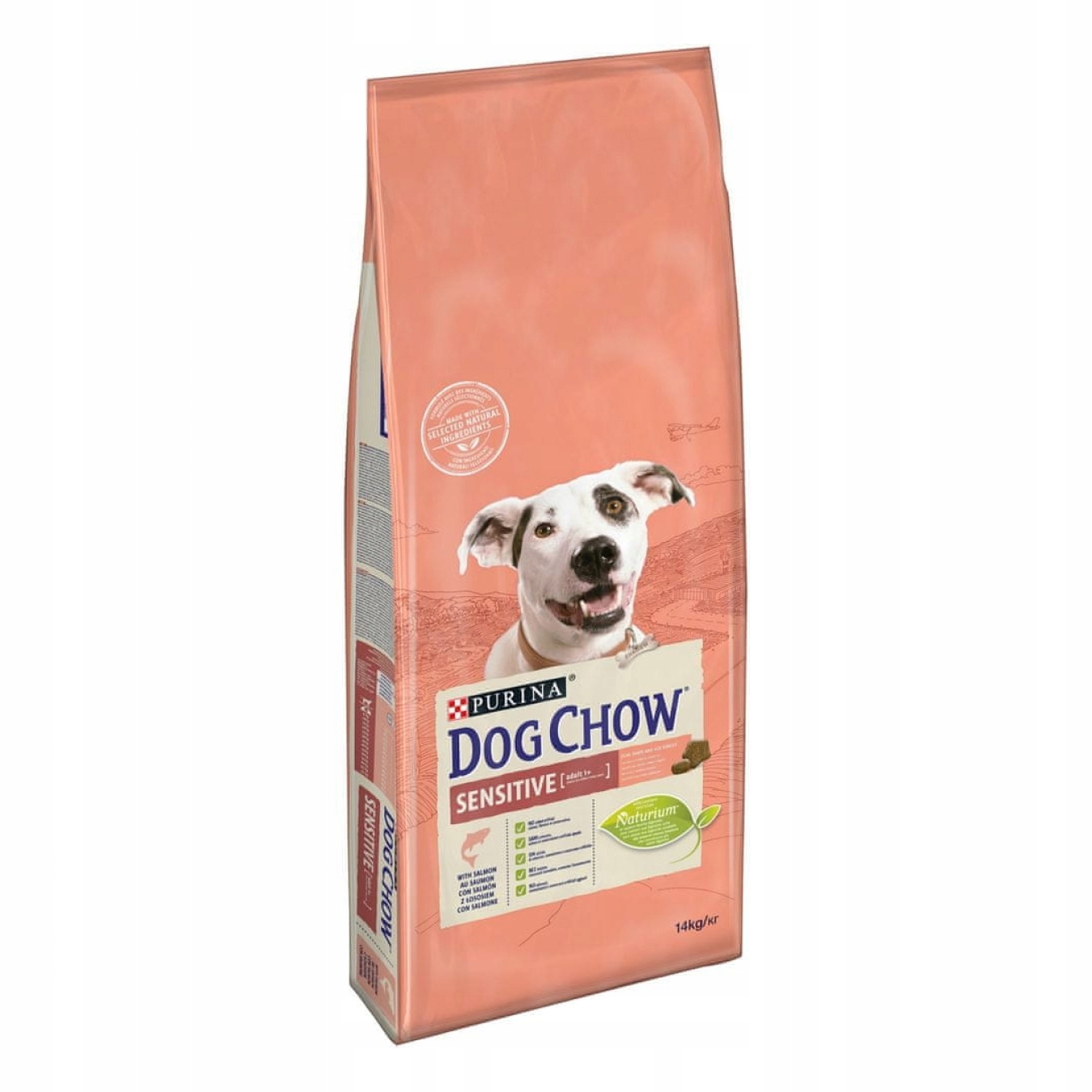 Levně Purina Dog Chow Adult Sensitive Losos 14kg