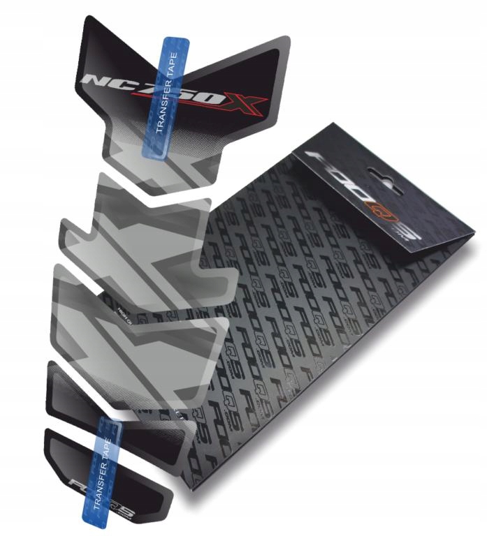 Tank-pad od firmy Fooqs pro Honda Nc 750 X NC750X Stříbrný