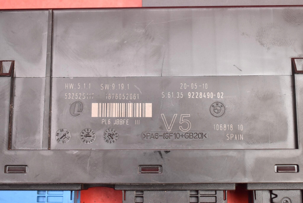 Unité commande confort 9228490 BMW F02 4.4 V8 407 KM 08-12