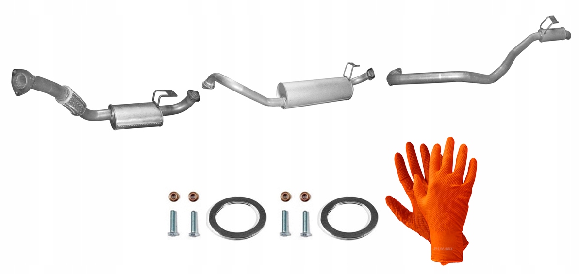 Toyota Land Cruiser 4.2 4X4 145kW (1990-1998) Výfukový Systém