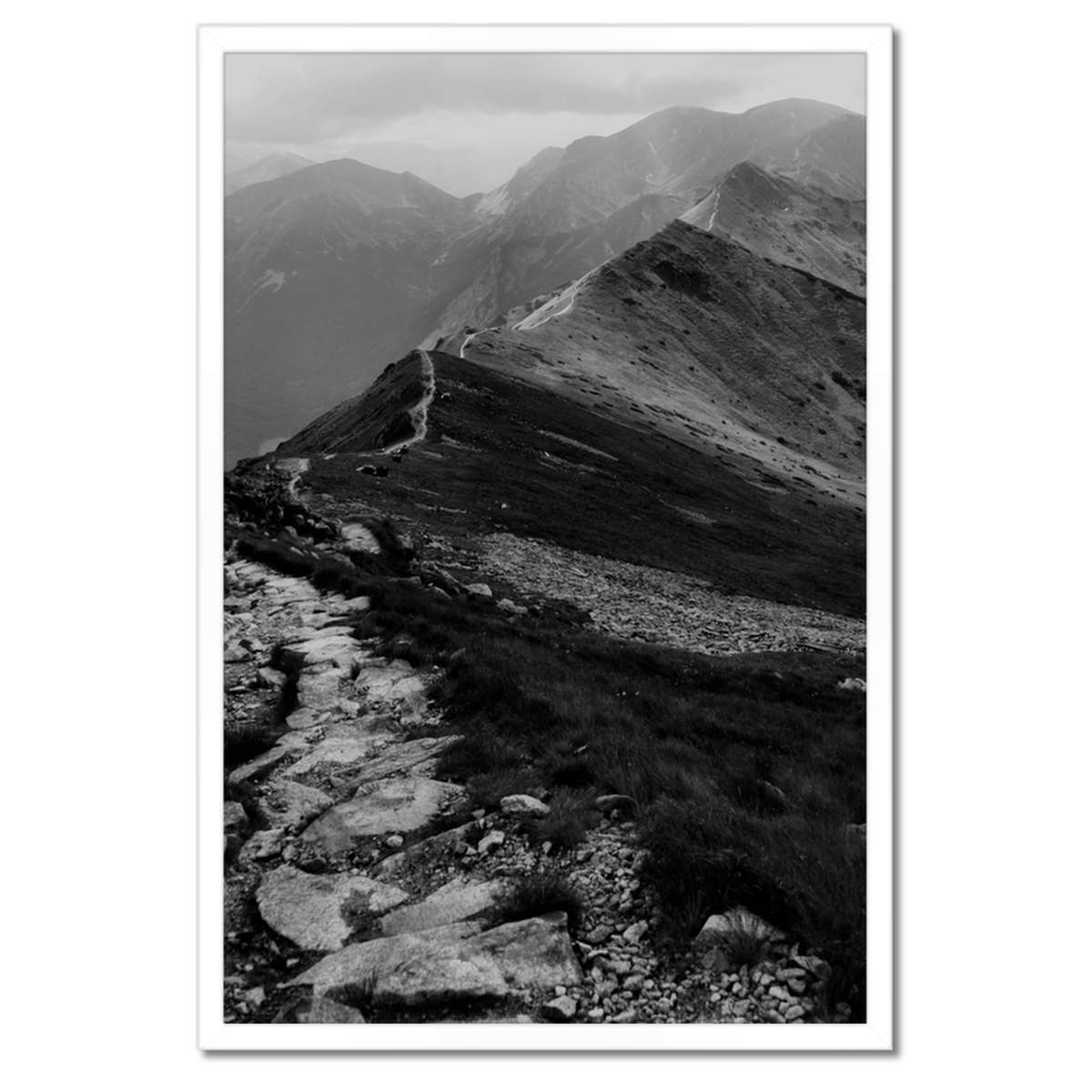 Plakáty v rámu 40x60 Tatry Polské hory Pohled
