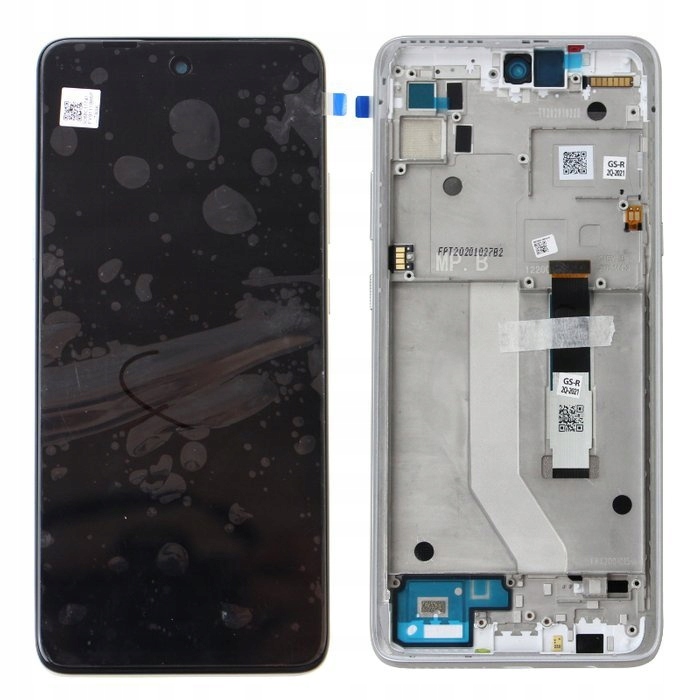 LCD displej Digitizer Motorola Moto G 5G Frosted Silver Nový Originální