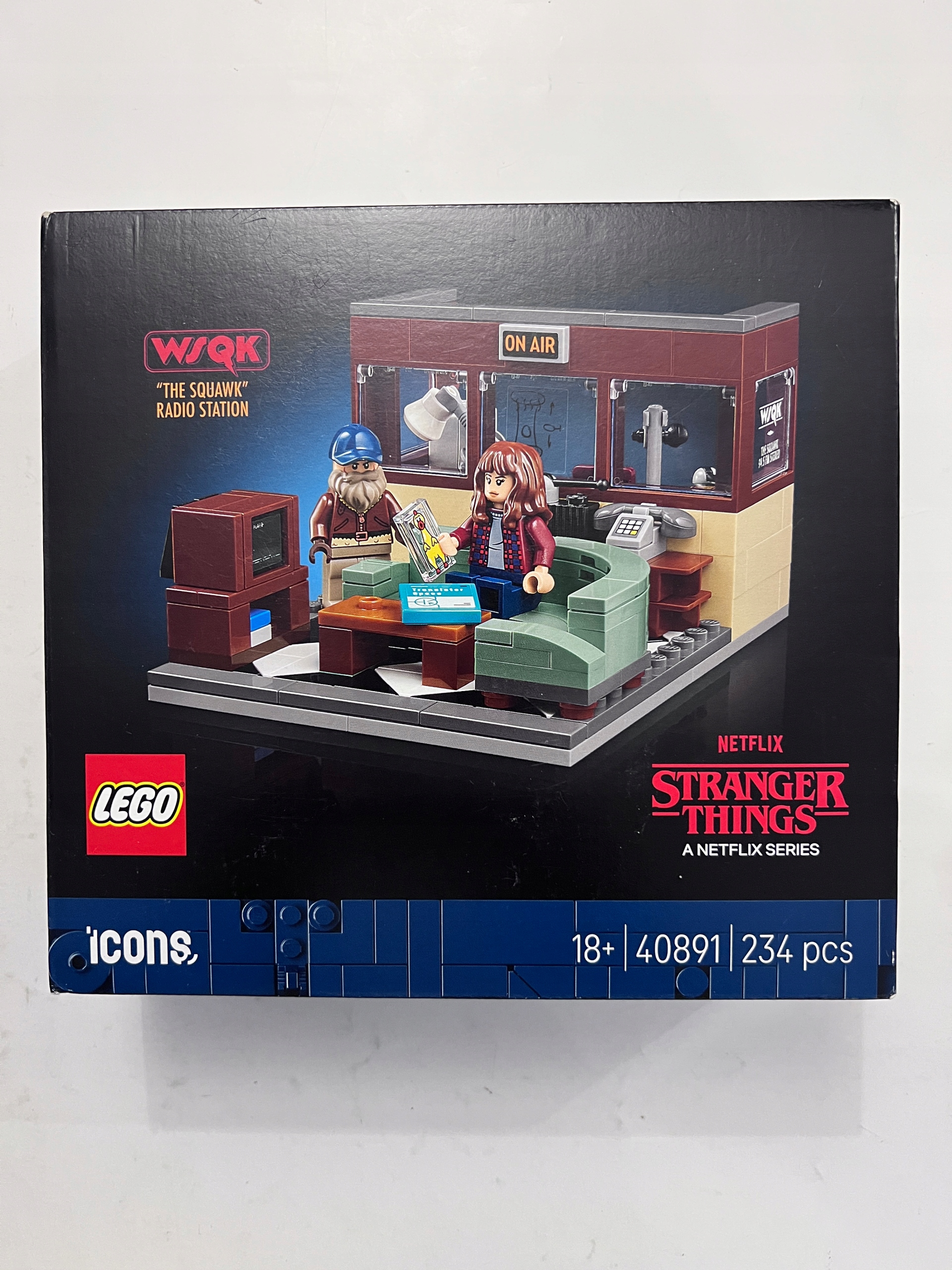 Lego 40891 Stranger Things Stacja radiowa Wsqk Unikat