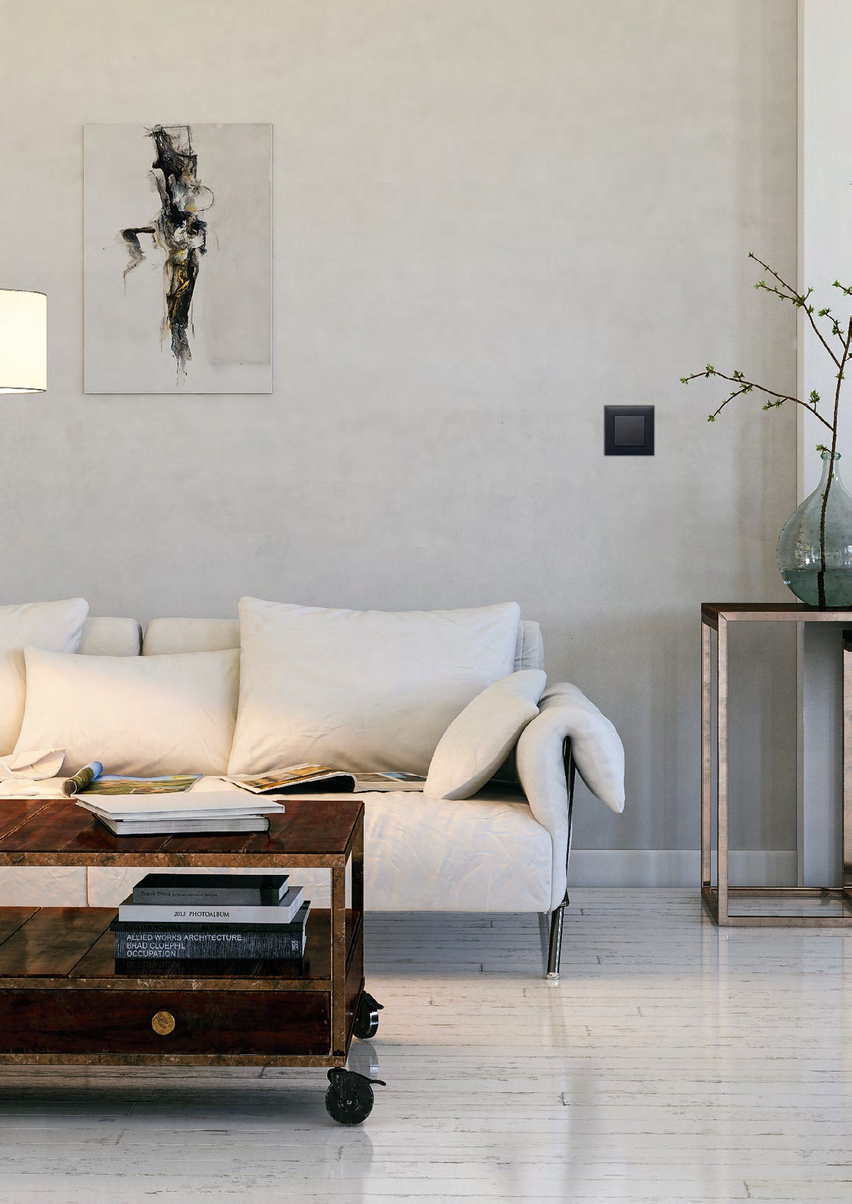 HAGER LUMINA ŁĄCZNIK UNIWERS/SCHODOWY BIAŁY WL0020 Marka Hager