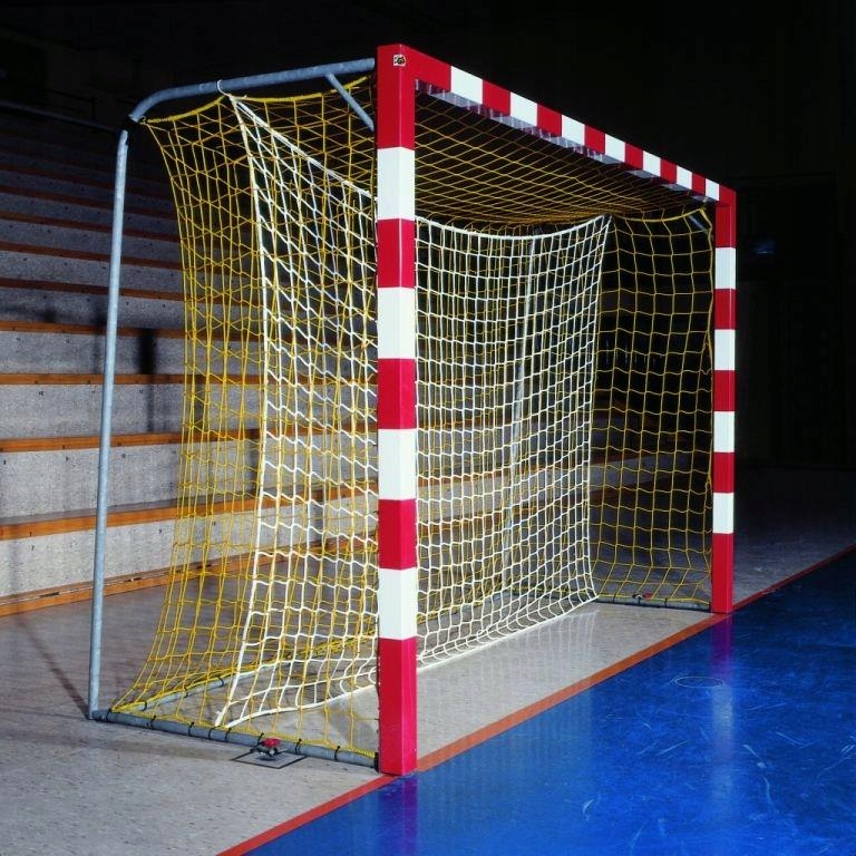 SIATKA NA BRAMKĘ PIŁKA RĘCZNA PEŁNOWYMIAROWA 3x2M PP 3MM GŁ. 1,2 MOCNA Model 3x2