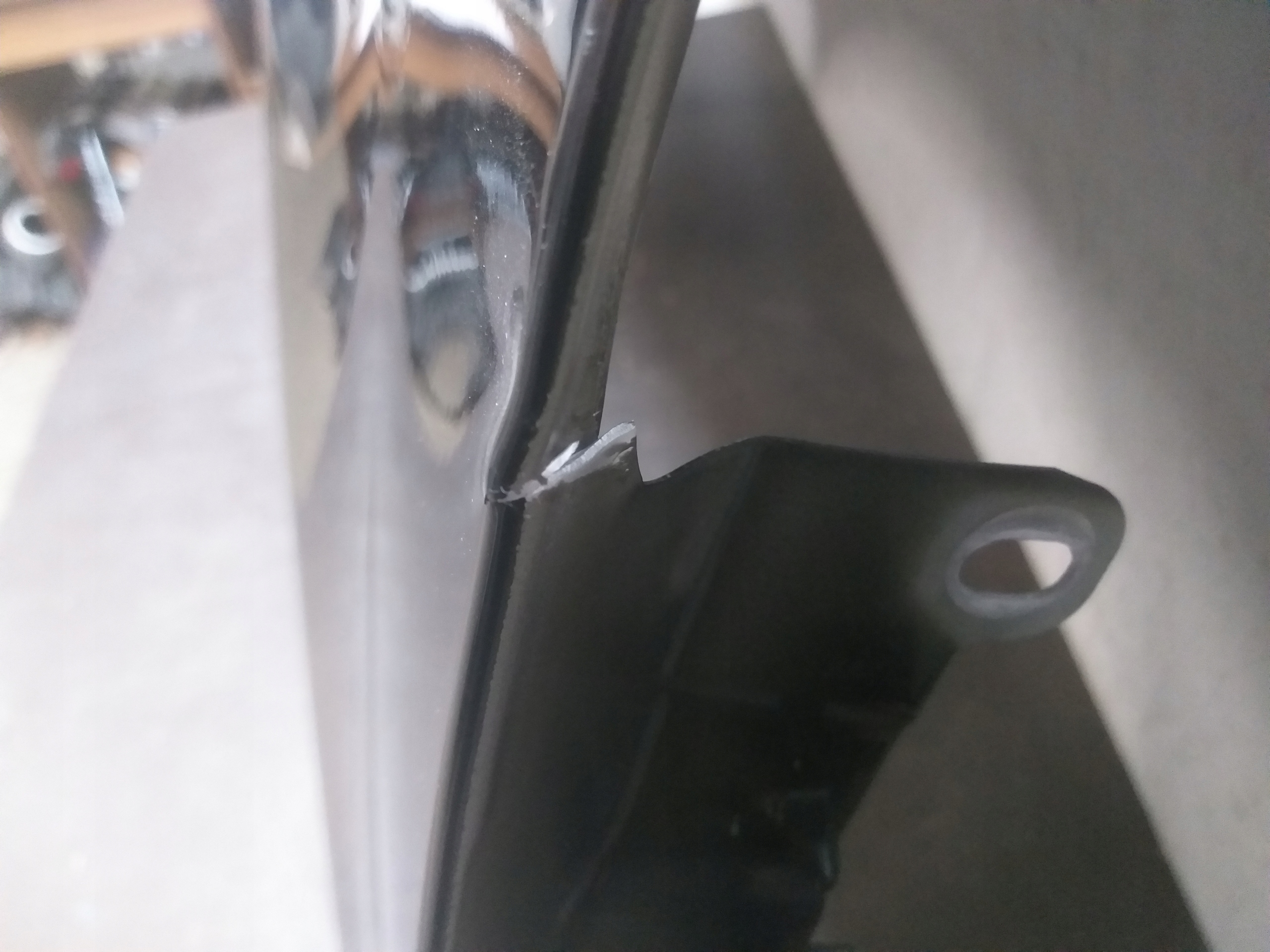 fender front left AUDI A6 C6 4F LIFT 08
