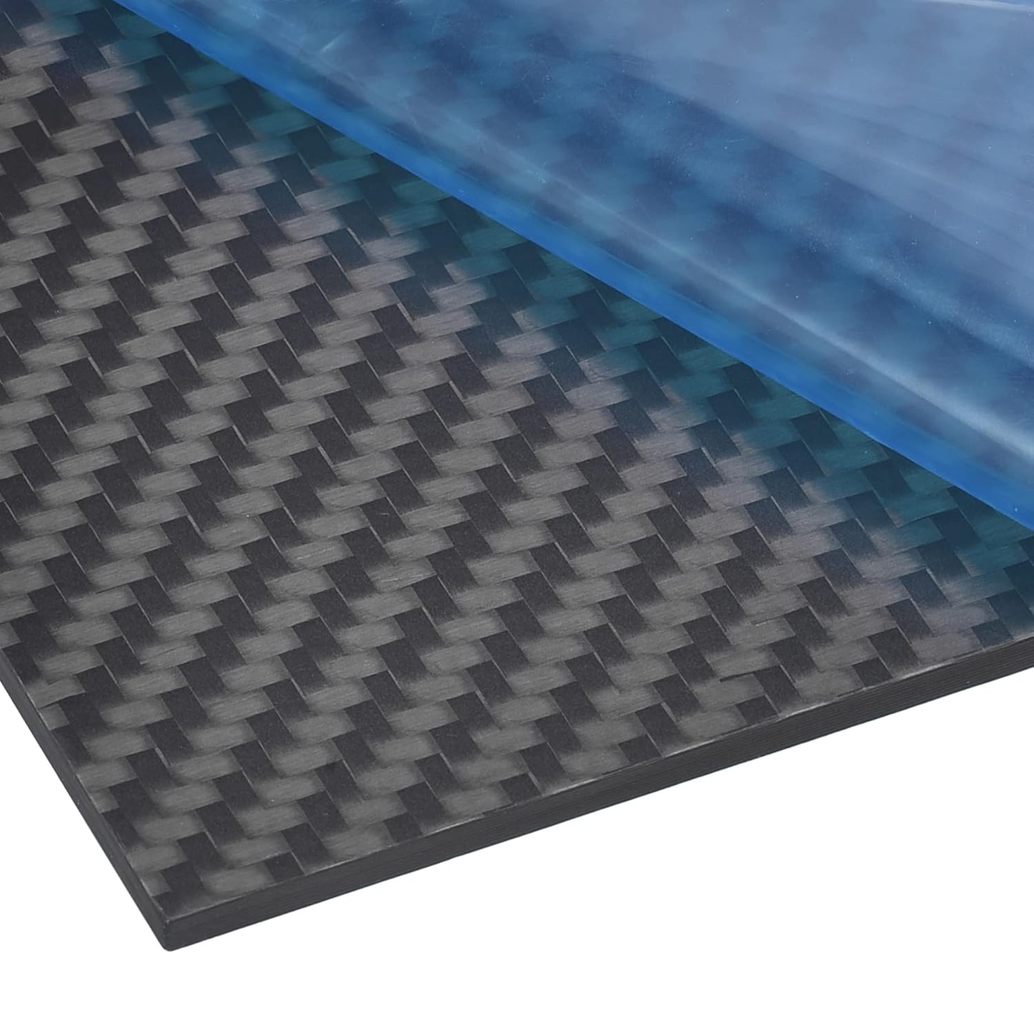 Płyta z włókna węglowego 150x125x3 mm 3K twill carbon Patikil