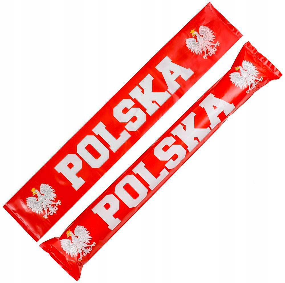 

Klaskacze Pompowane Pałki Kibica Biało-czerwone