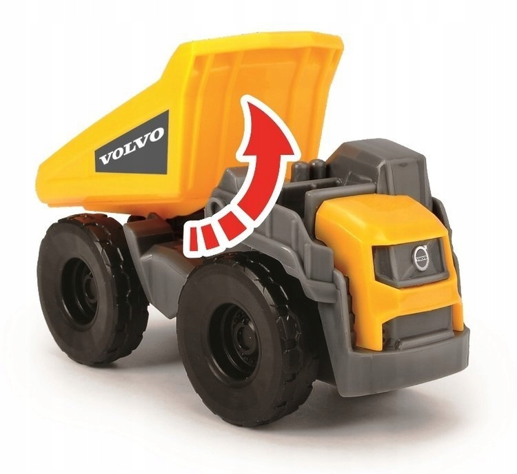 DICKIE TOYS ZESTAW Pojazdy Budowlane 5-pak Volvo Model Construction