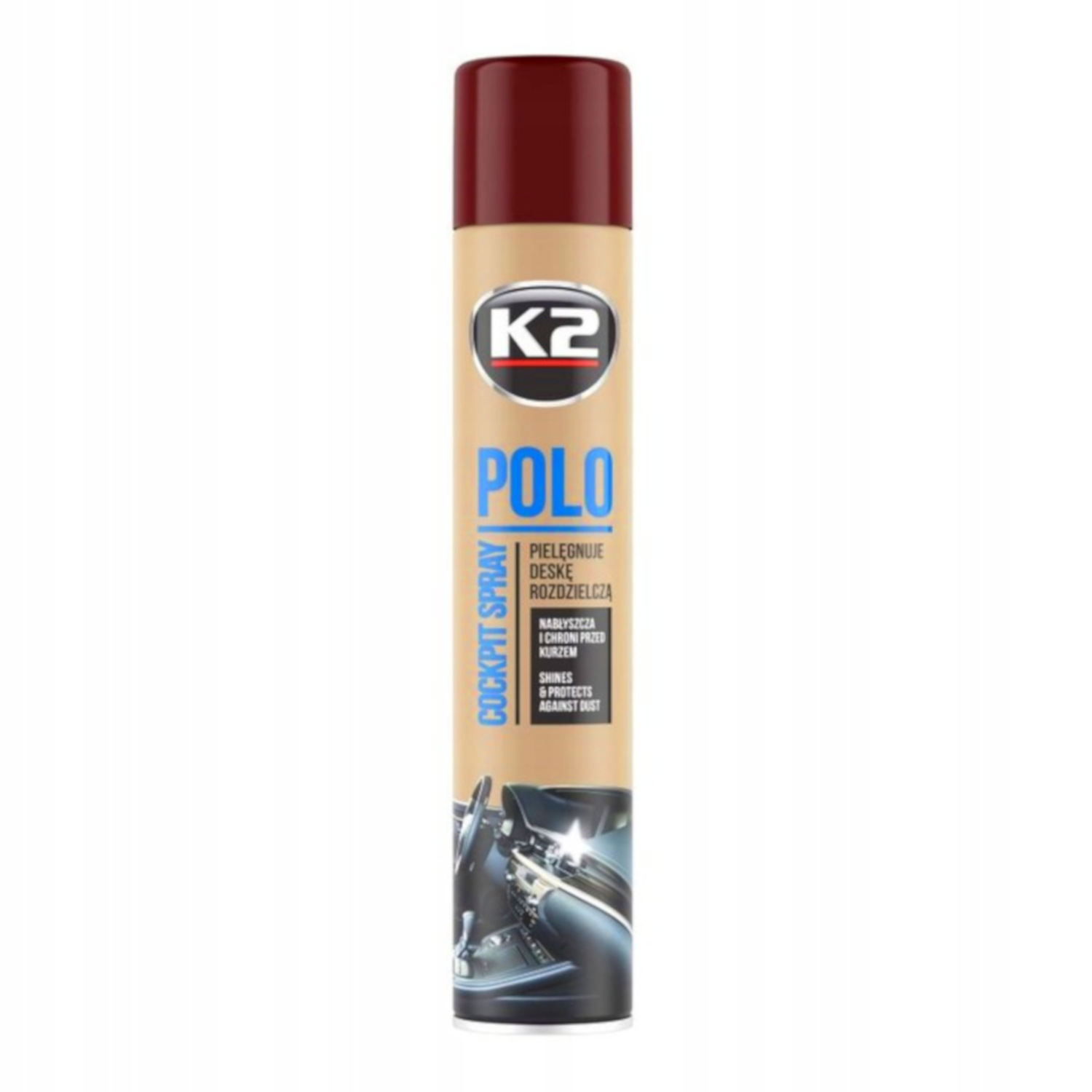 

K2 Polo Cockpit Plak Cola 750 ML