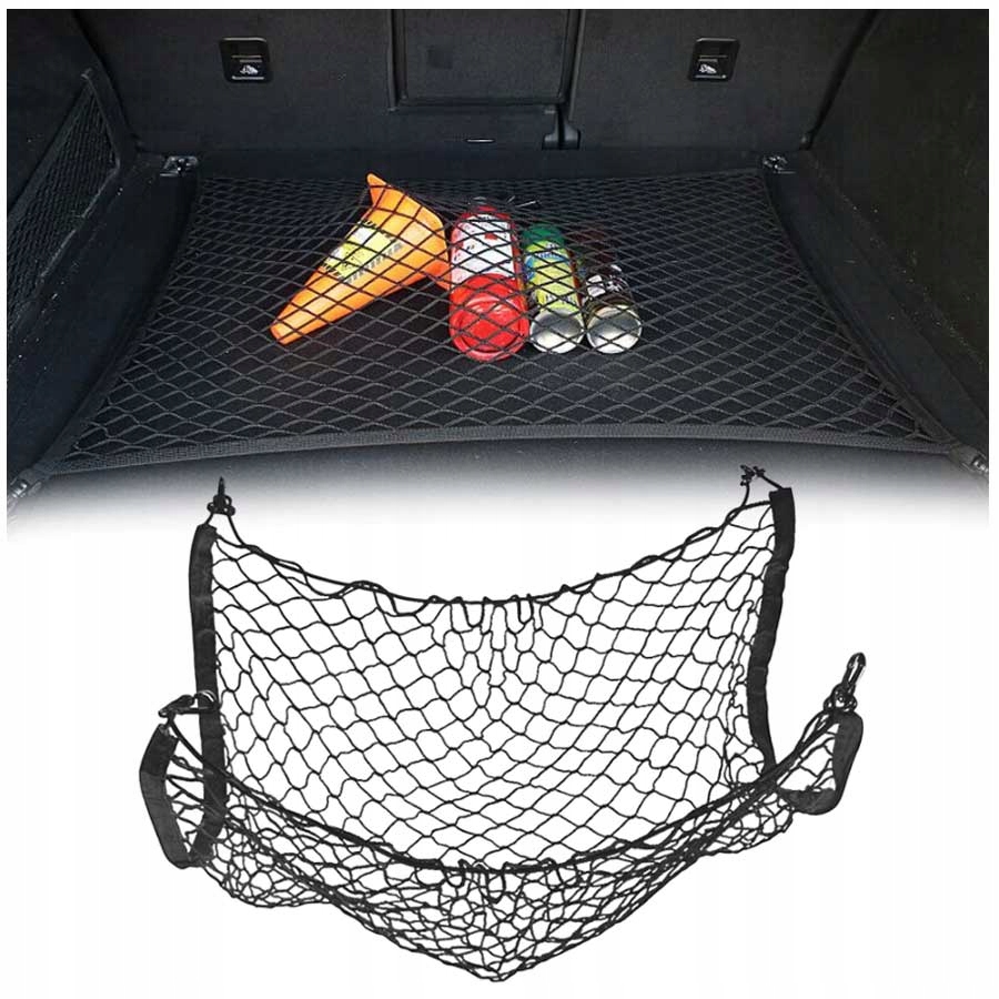 

Siatka do bagażnika auta 80x60 organizer na zakupy