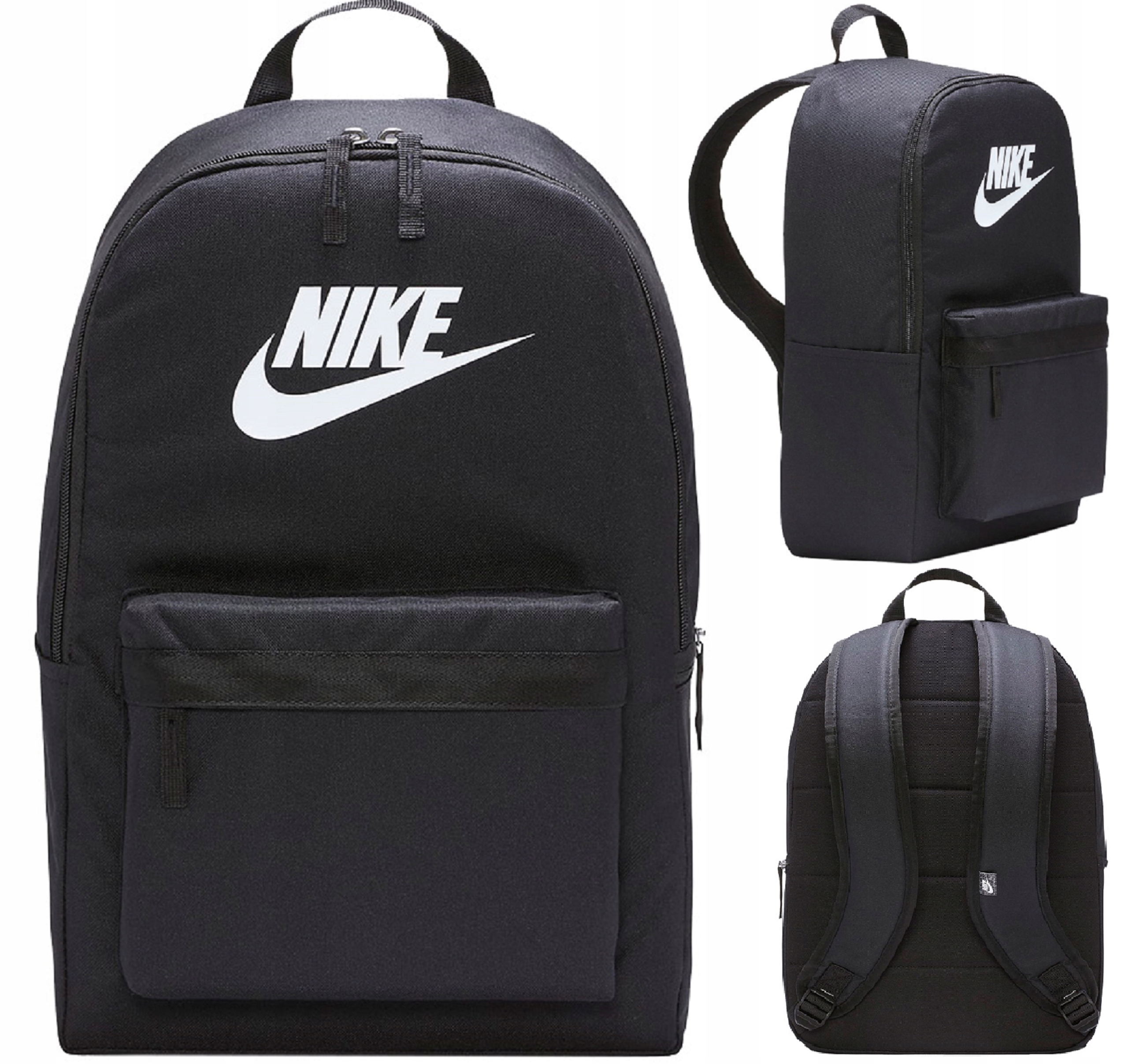 Nike Batoh Pro Mládež Heritage A4 Kasický Černý Plán