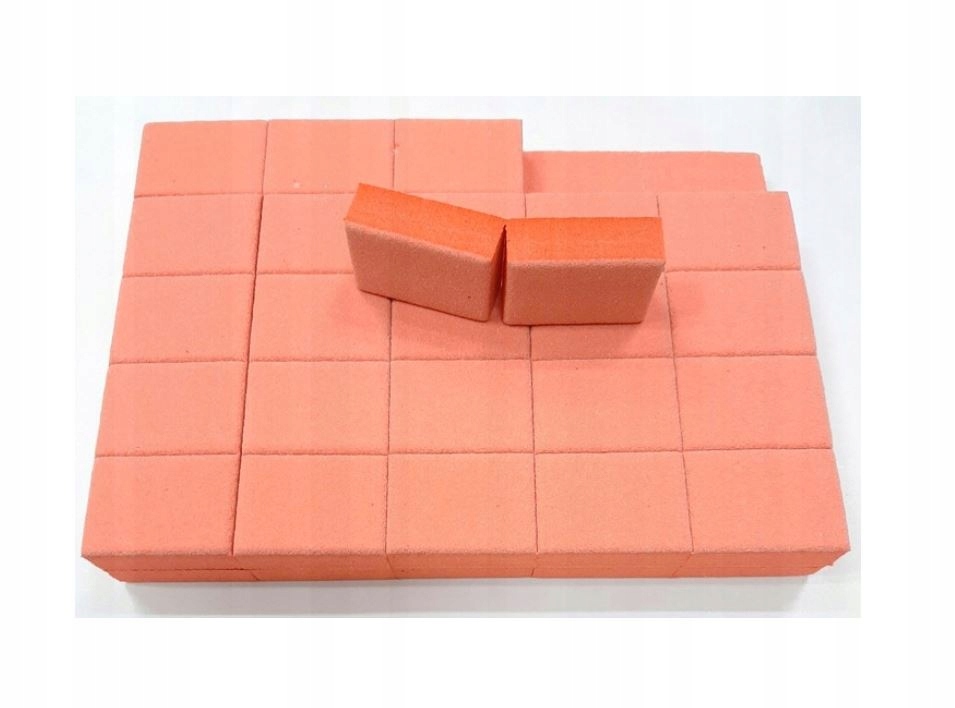 

Mini Blok Polerski Polerka Kostka Pomarańczowy