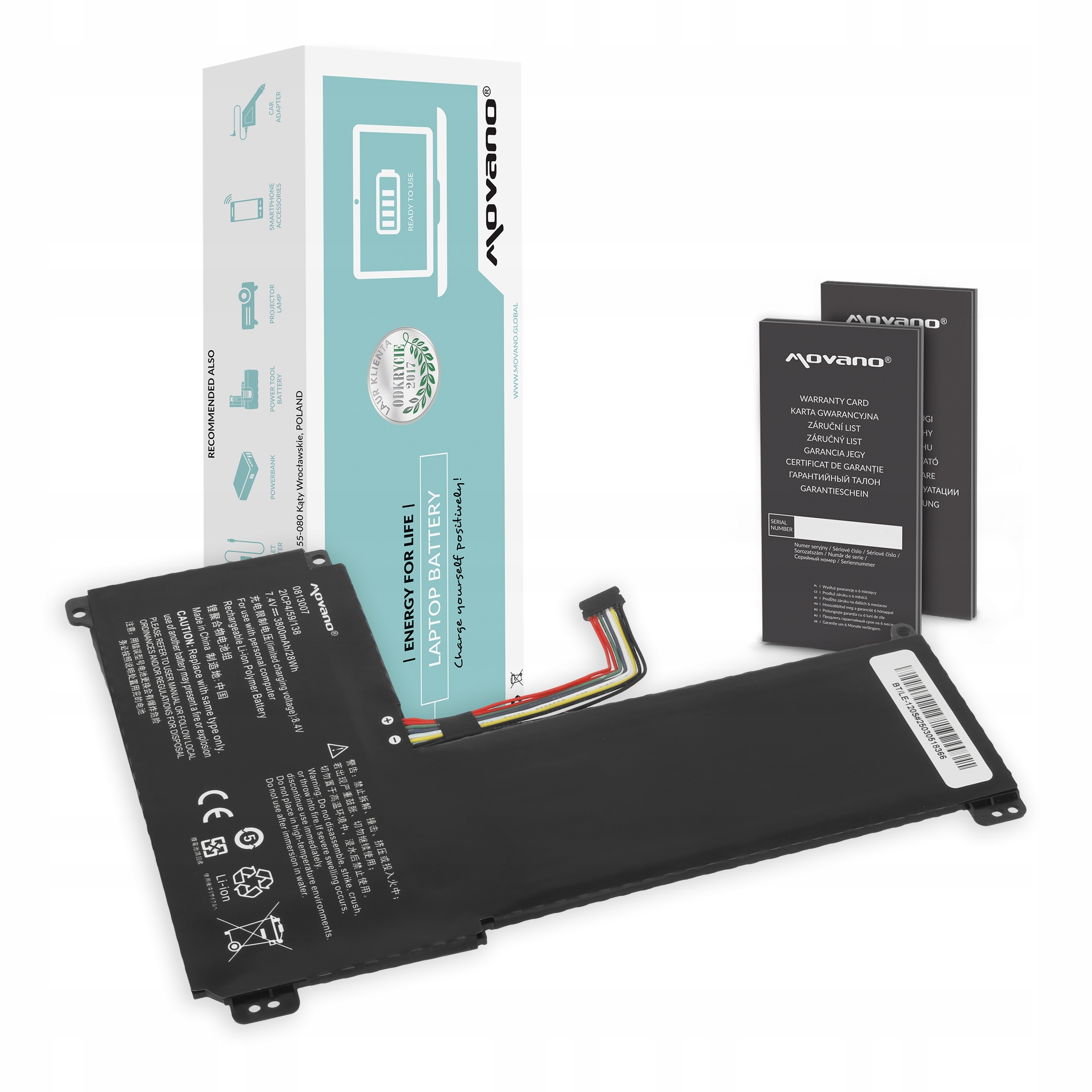 Bateria 5B10P23779 do Lenovo IdeaPad 120S-11IAP, 120S-14IAP, 130S-14IGM