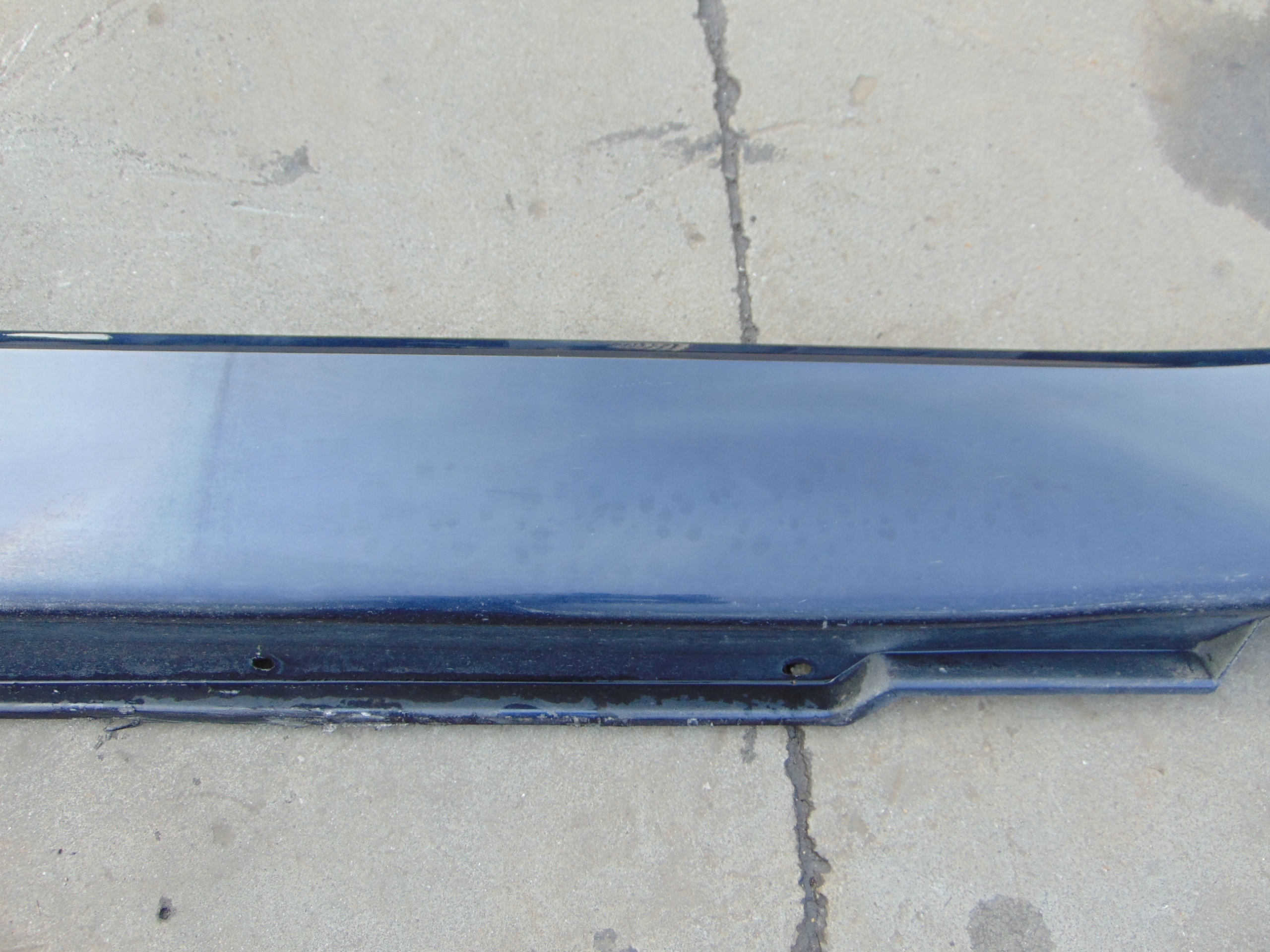 BMW 7 E65 moulding cap threshold left NACHTBLAU METALLIC 490