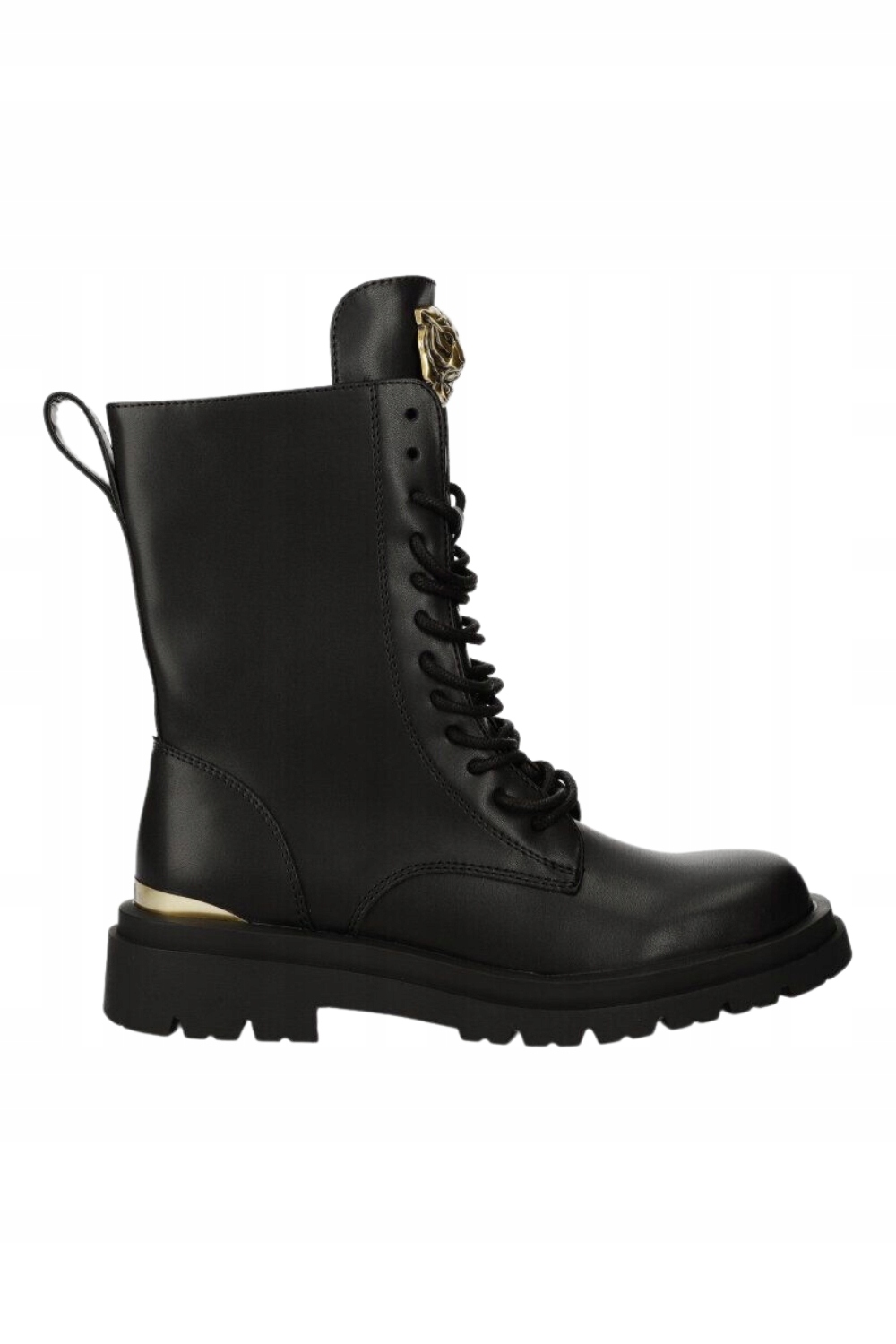 Just Cavalli Černé boty Fondo Kaili Kombat 36